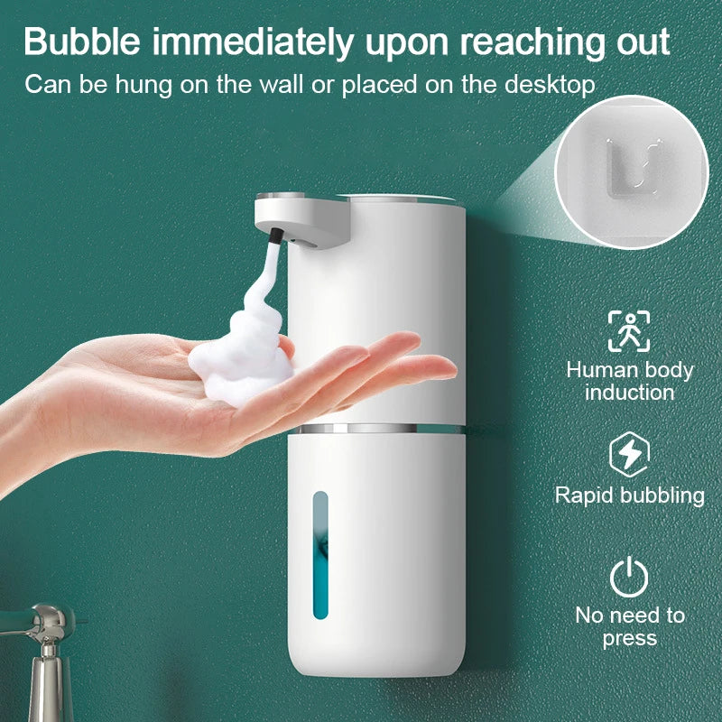 Herycan ™- 380ml Touchless Liquid Soap Dispenser Foam USB