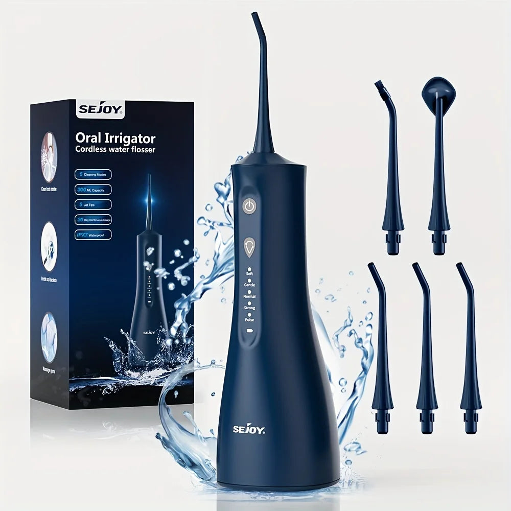 Herycan™-Sejoy Cordless Water Dental Flosser for Teeth